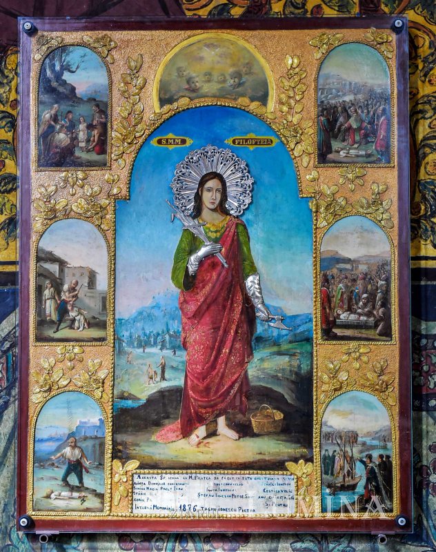 Sfânta Muceniță Filofteia, cinstită în Bucureşti 130073