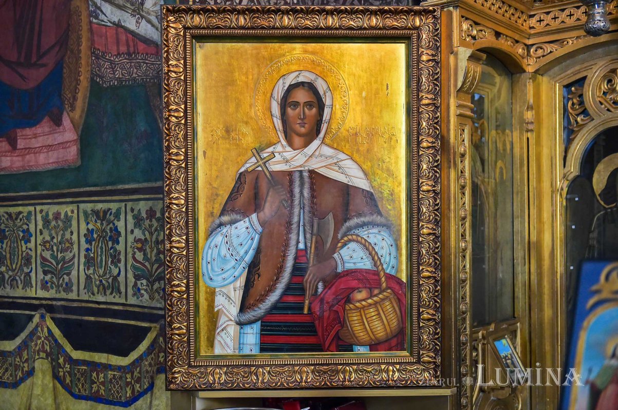 Sfânta Muceniță Filofteia, cinstită în Bucureşti 130081