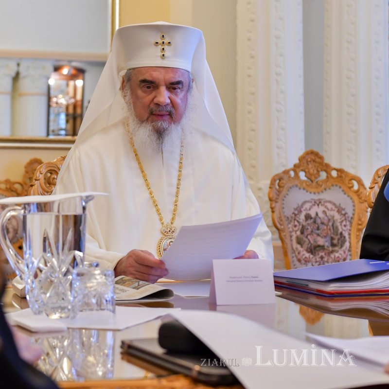 Întrunirea Sinodului Mitropoliei Munteniei și Dobrogei la Patriarhie 130208