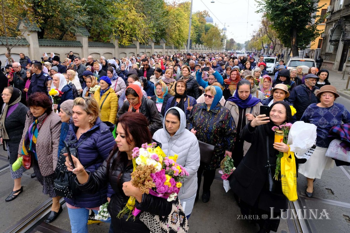 Procesiunea „Calea Sfinților” pe străzile din Capitală 130278