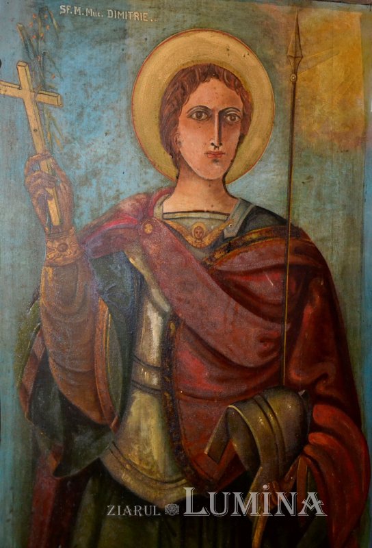 Sfântul Mucenic Dimitrie în vechi icoane moldovenești 130379