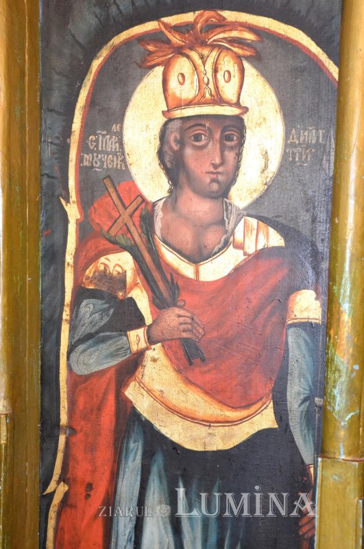 Sfântul Mucenic Dimitrie în vechi icoane moldovenești 130387