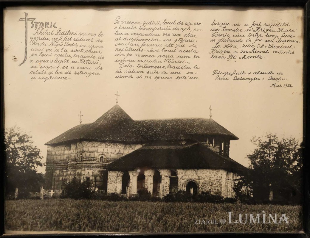 Lumina albului bisericii din Bălteni 133968