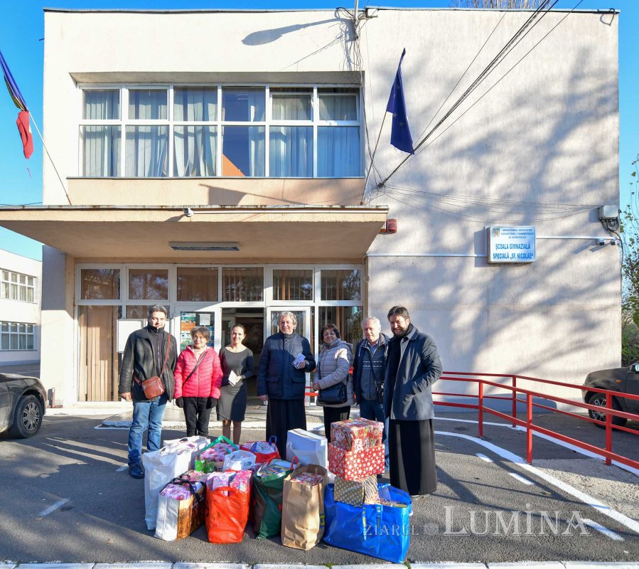Daruri pentru copii cu nevoi speciale din partea Parohiei Zlătari 134141