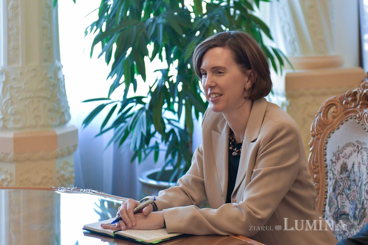 Noul ambasador al Statelor Unite ale Americii la Bucureşti, în vizită de prezentare la Patriarhia Română 135584