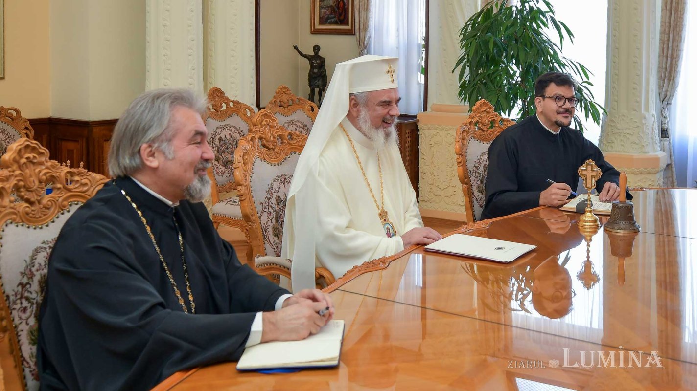 Noul ambasador al Statelor Unite ale Americii la Bucureşti, în vizită de prezentare la Patriarhia Română 135594