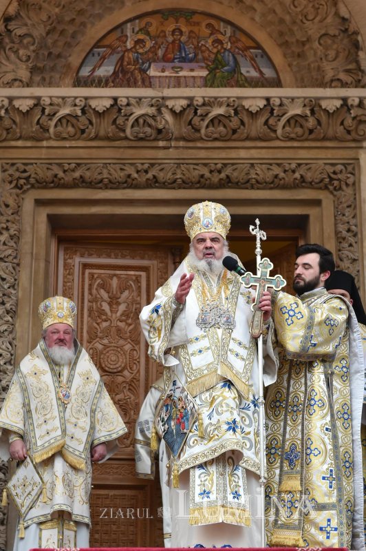 Binecuvântarea Iordanului la Catedrala Patriarhală din București 136552
