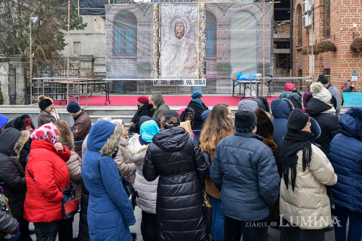 Sfântul Antonie cel Mare, cinstit la Biserica Domnească din Capitală 137333