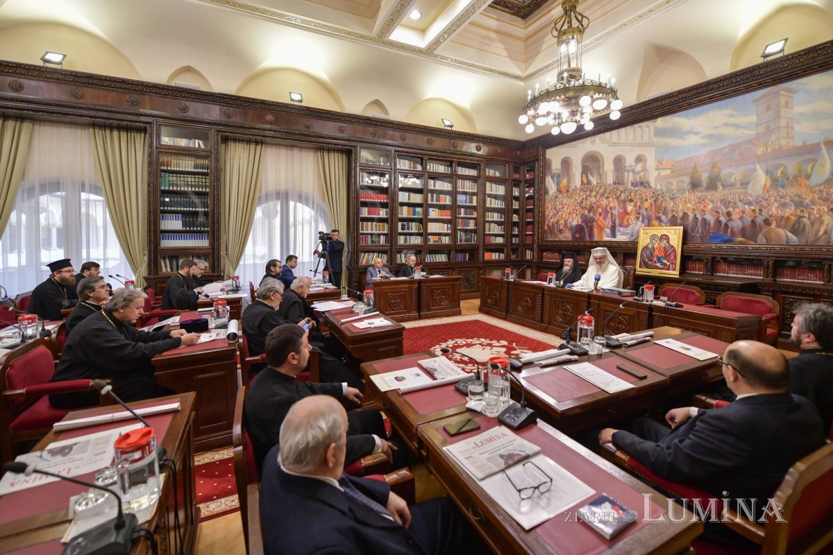  Ședința de lucru a Consiliului Național Bisericesc 138925