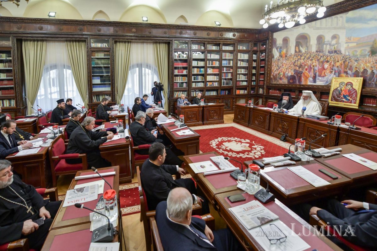  Ședința de lucru a Consiliului Național Bisericesc 138926