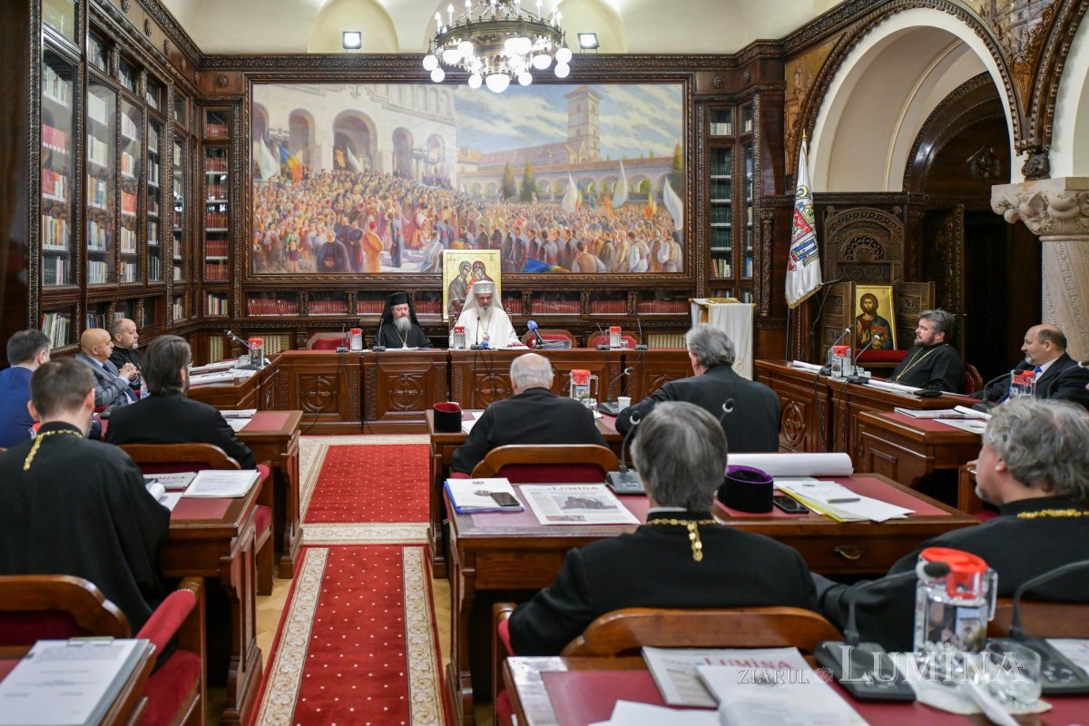  Ședința de lucru a Consiliului Național Bisericesc 138927