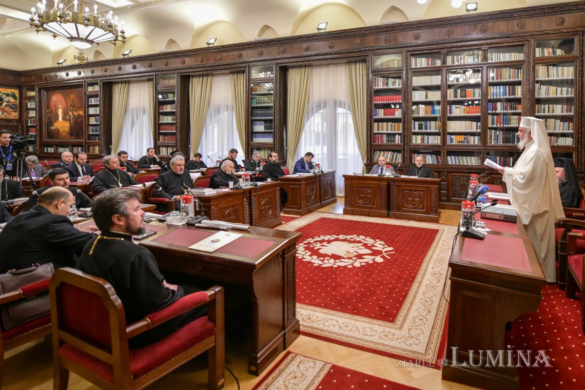  Ședința de lucru a Consiliului Național Bisericesc 138935