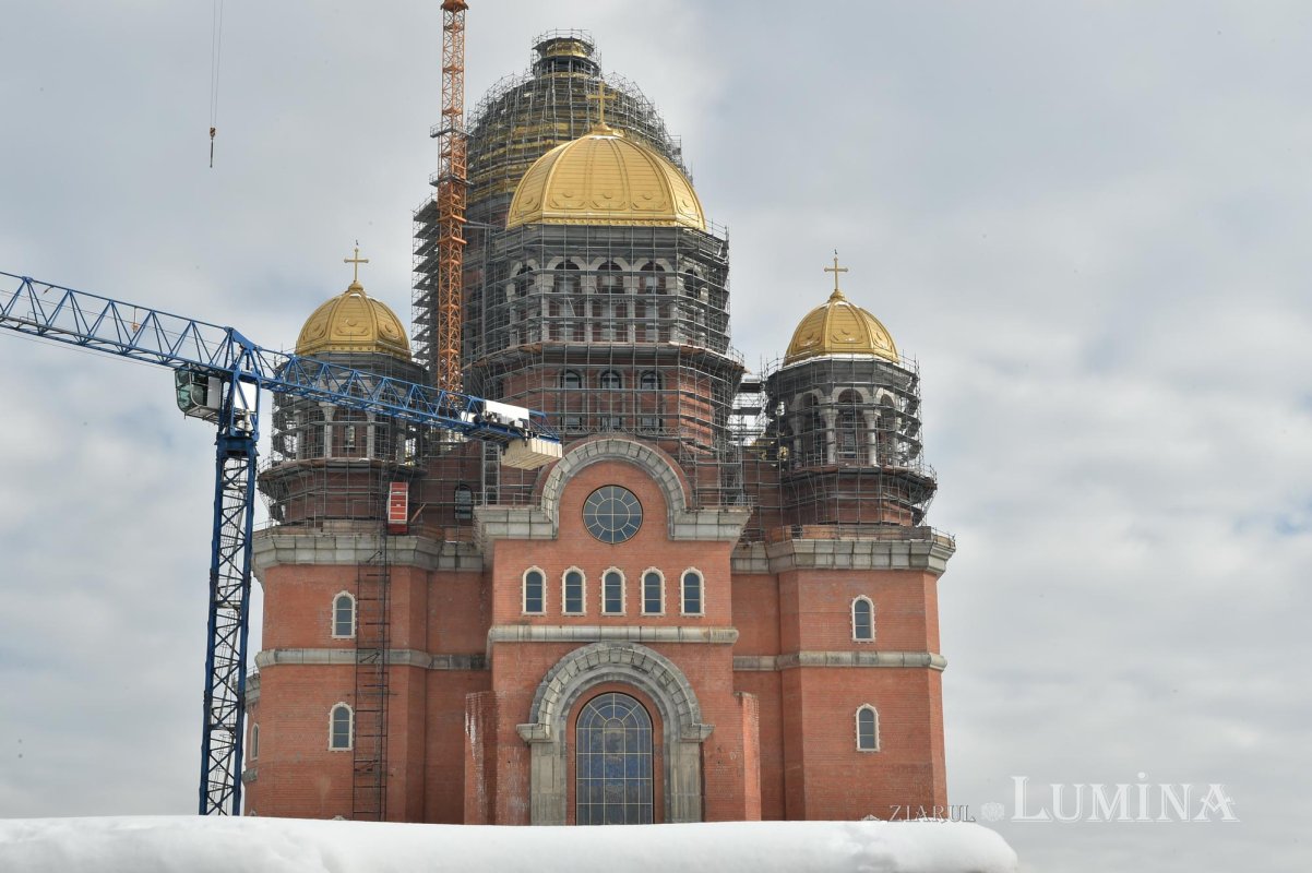 Stadiul lucrărilor pe șantierul Catedralei Naționale 138842