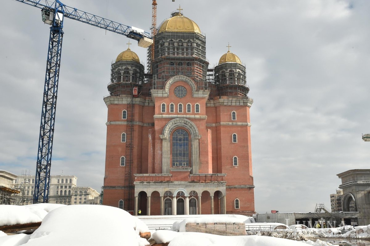 Stadiul lucrărilor pe șantierul Catedralei Naționale 138844