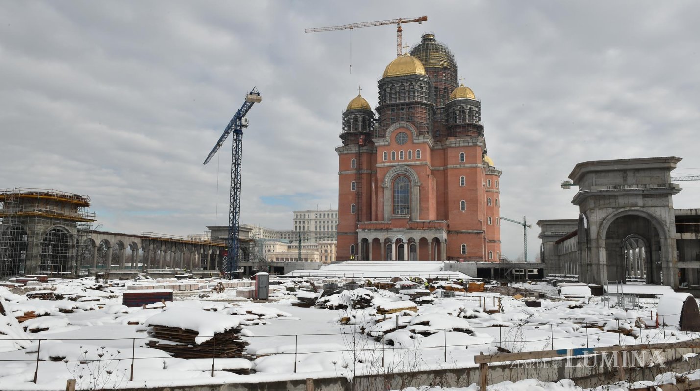 Stadiul lucrărilor pe șantierul Catedralei Naționale 138847