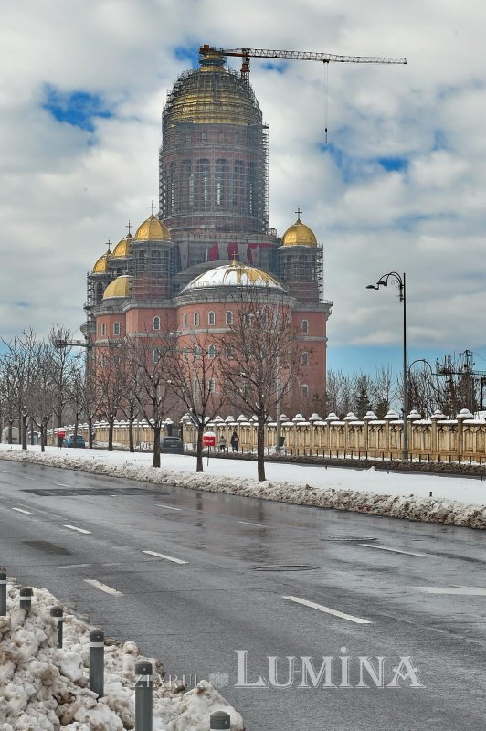 Stadiul lucrărilor pe șantierul Catedralei Naționale 138848