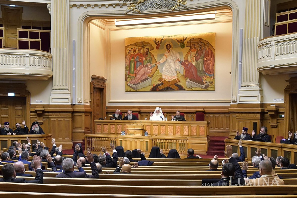 Şedinţa anuală a Adunării Naţionale Bisericeşti la Palatul Patriarhiei 139051
