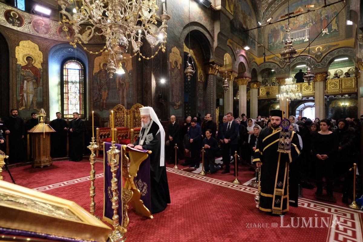 Prima zi a slujbei Canonului Mare la Catedrala Patriarhală 140150