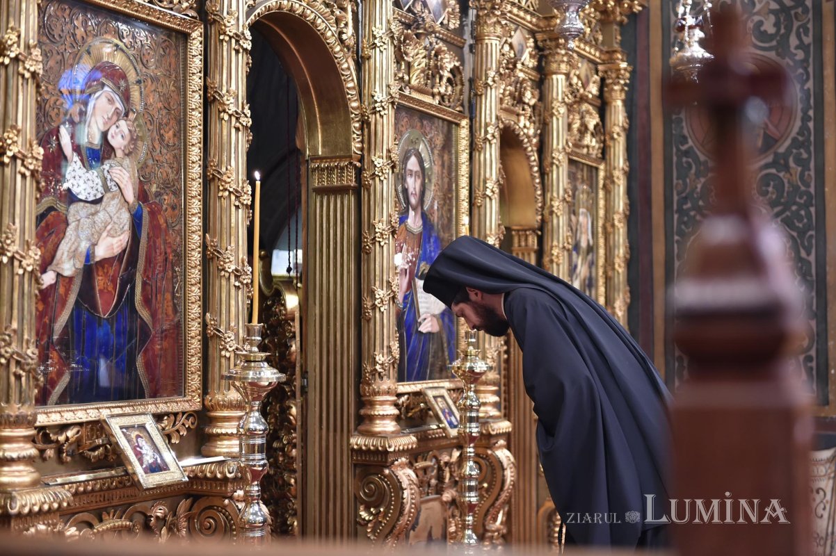 Ultima parte a slujbei Canonului Mare, la Catedrala Patriarhală 140477