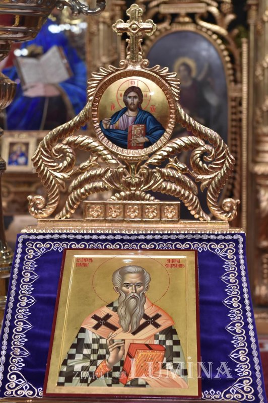 Ultima parte a slujbei Canonului Mare, la Catedrala Patriarhală 140480