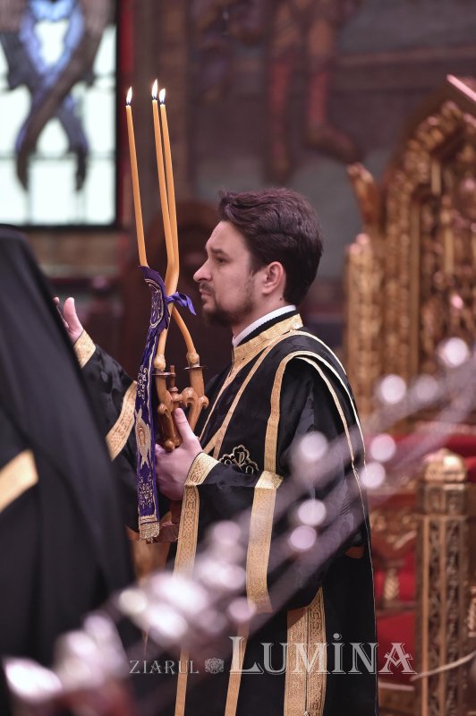 Ultima parte a slujbei Canonului Mare, la Catedrala Patriarhală 140484