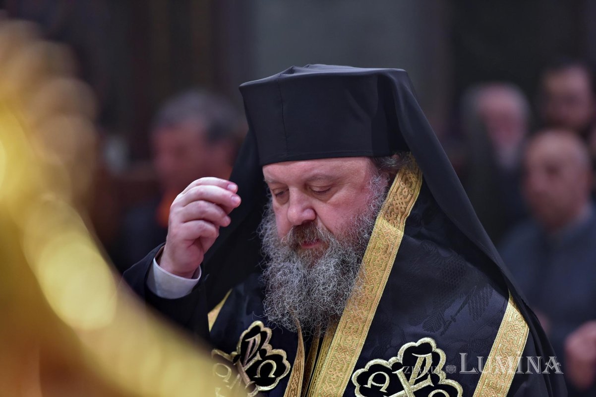 Ultima parte a slujbei Canonului Mare, la Catedrala Patriarhală 140488