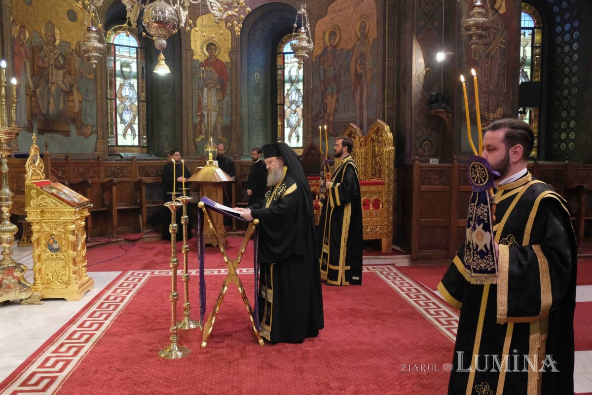 Chemare la pocăință prin slujba Deniei Canonului Mare 141941