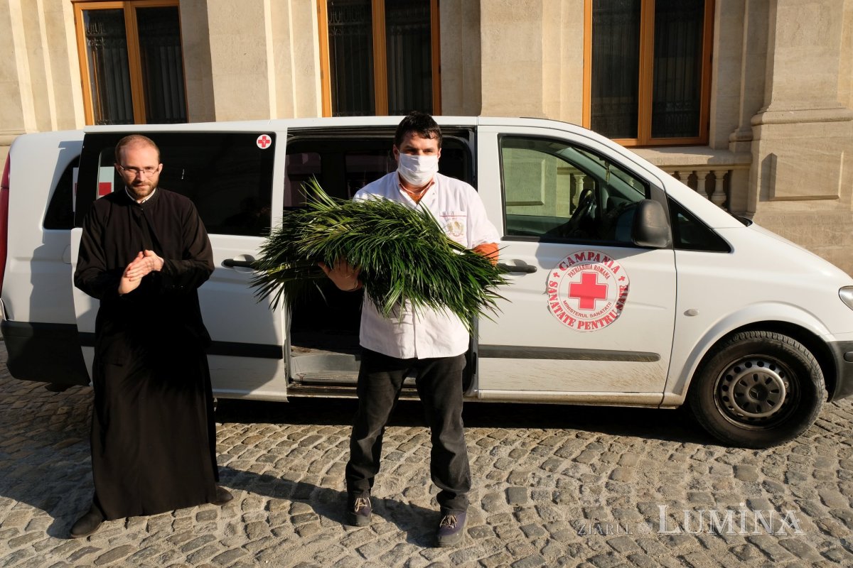 Sfințirea ramurilor de salcie și de finic la Catedrala Patriarhală 142593