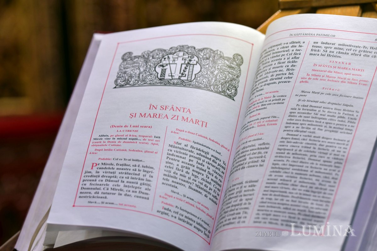 Denia din Sfânta și Marea Marți, la Catedrala Patriarhală 142714