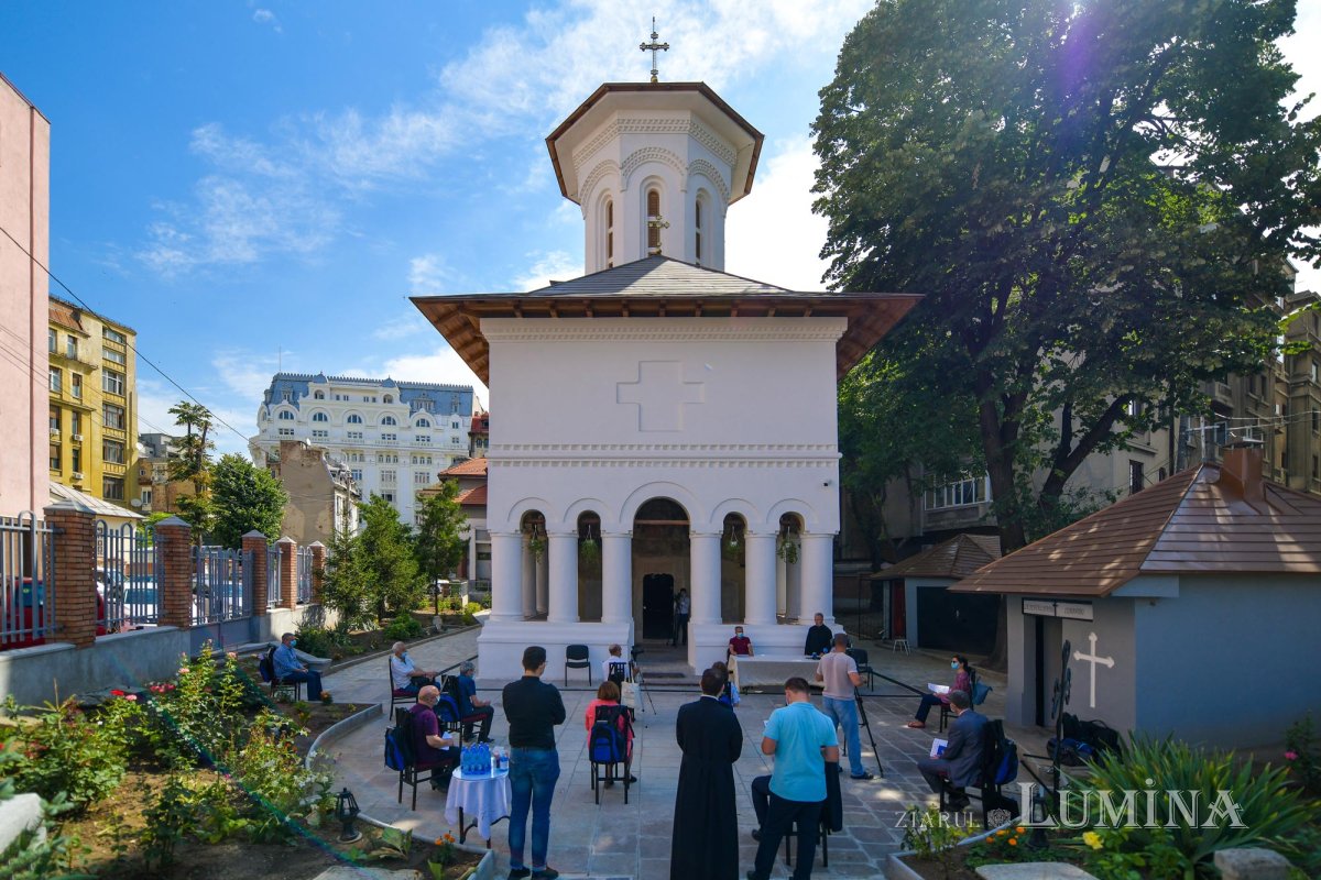 Finalizarea lucrărilor de restaurare a Bisericii Scaune din Bucureşti 148847