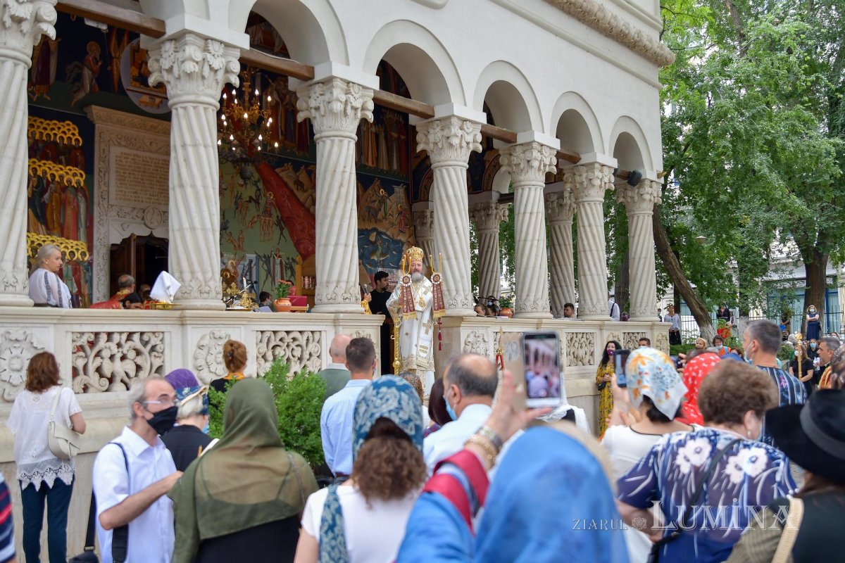 Sfinții Martiri Brâncoveni, sărbătoriți la kilometrul 0 al Capitalei 150889