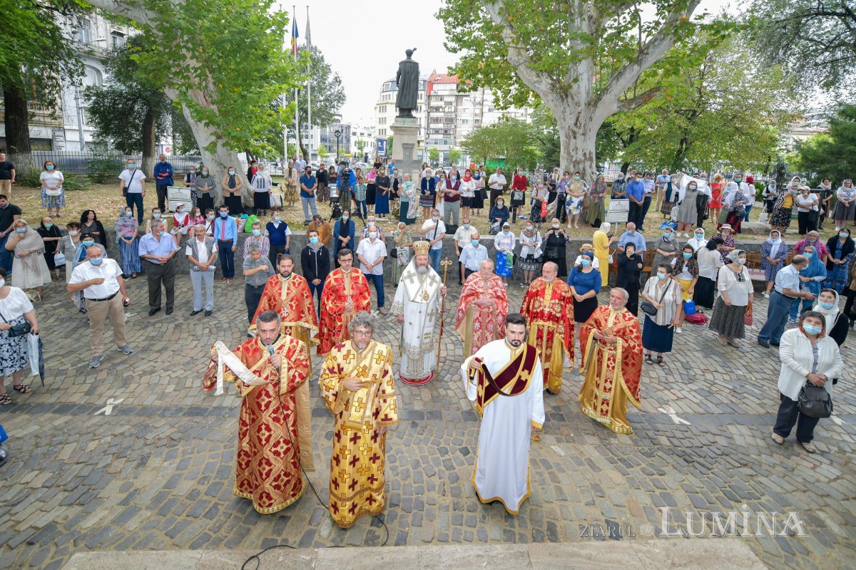 Sfinții Martiri Brâncoveni, sărbătoriți la kilometrul 0 al Capitalei 150898