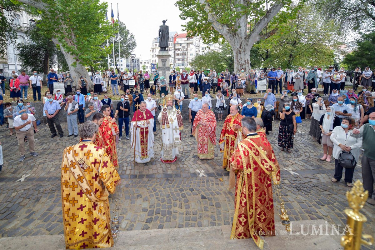 Sfinții Martiri Brâncoveni, sărbătoriți la kilometrul 0 al Capitalei 150902