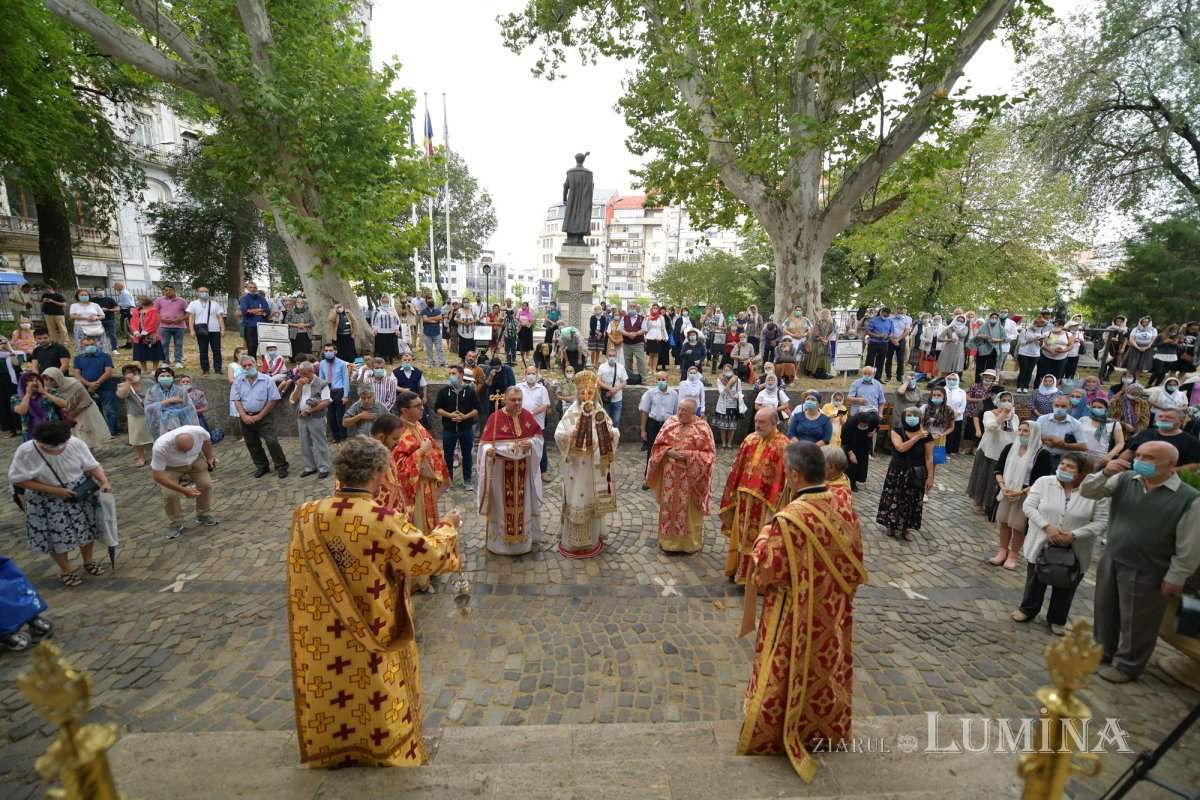 Sfinții Martiri Brâncoveni, sărbătoriți la kilometrul 0 al Capitalei 150903