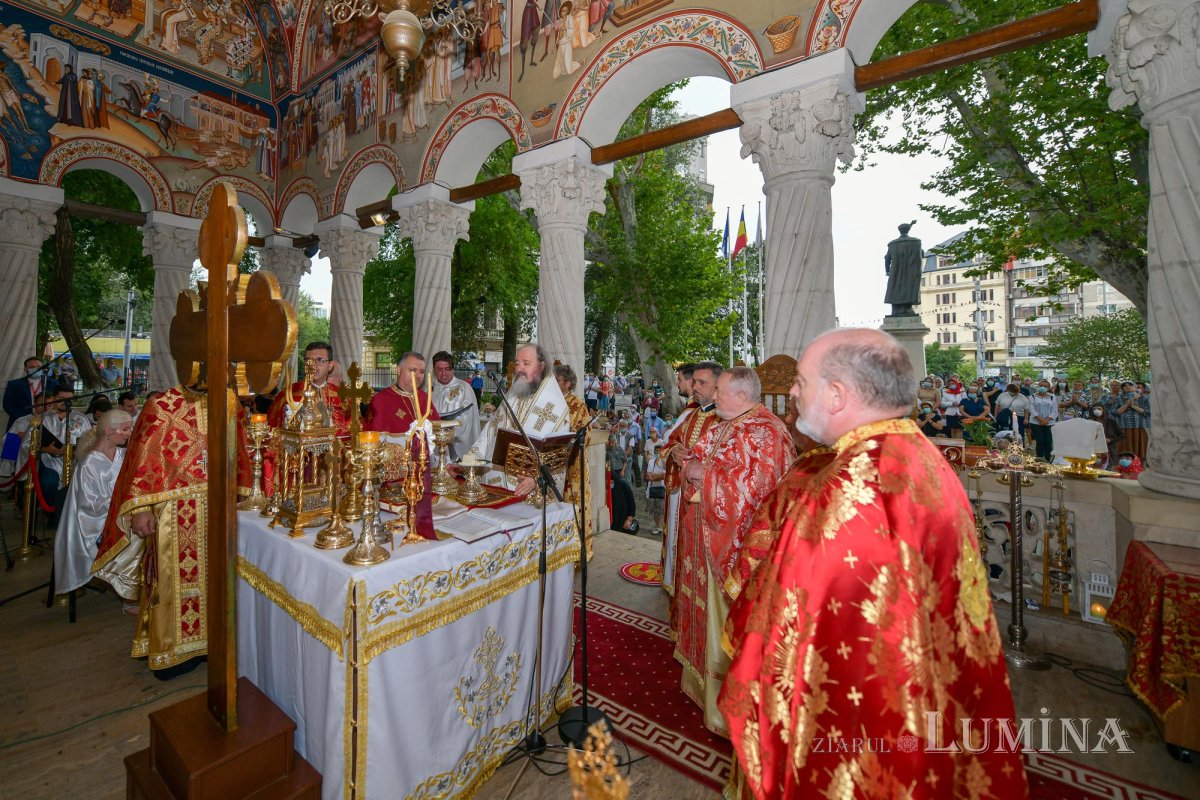 Sfinții Martiri Brâncoveni, sărbătoriți la kilometrul 0 al Capitalei 150915