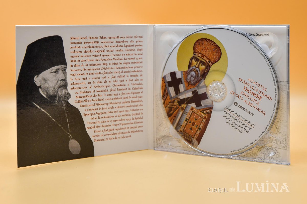 CD cu Acatistul Sfântului Dionisie, Episcopul Cetății Albe-Ismail 151921