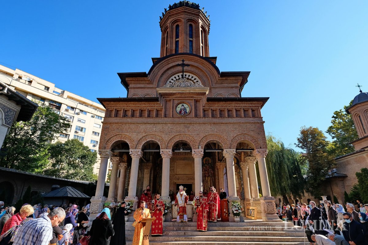 Sfântul Antim Ivireanul, cinstit la ctitoria sa din Bucureşti 153485