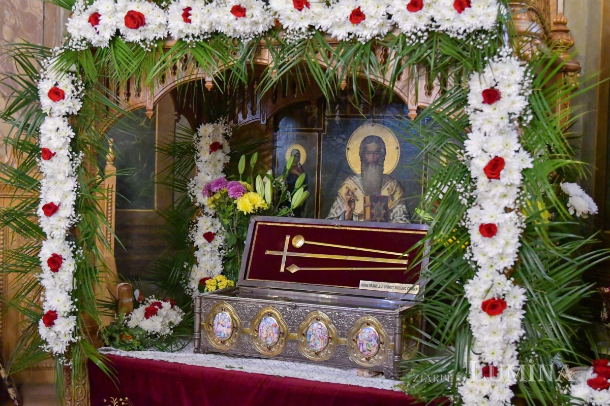 Sărbătorirea Mucenicului Ciprian la Biserica Zlătari din Capitală 153993