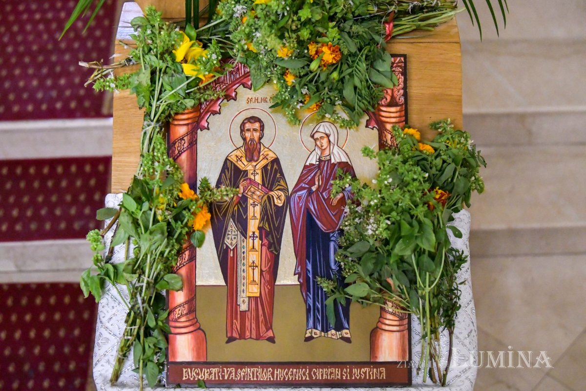 Sărbătorirea Mucenicului Ciprian la Biserica Zlătari din Capitală 154002