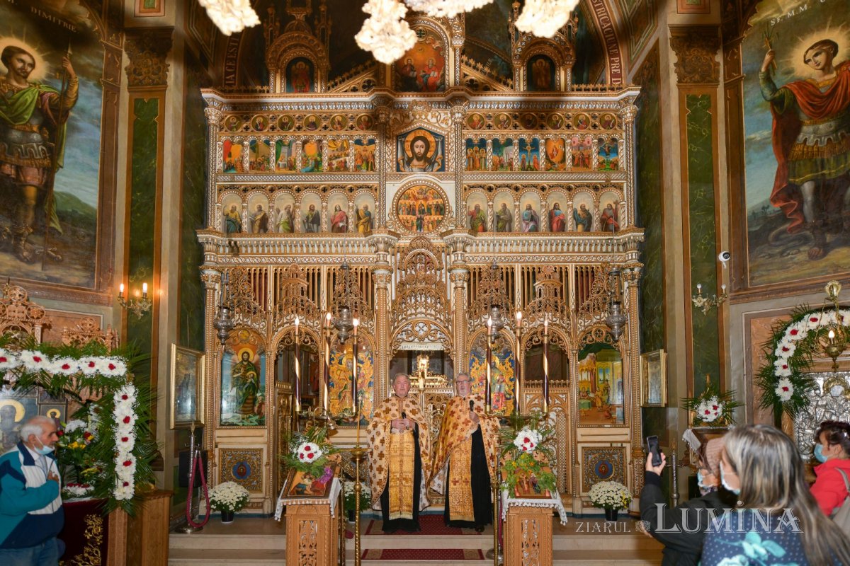 Sărbătorirea Mucenicului Ciprian la Biserica Zlătari din Capitală 154006