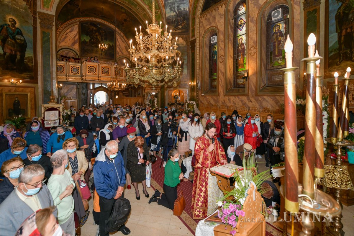 Sărbătorirea Mucenicului Ciprian la Biserica Zlătari din Capitală 154020