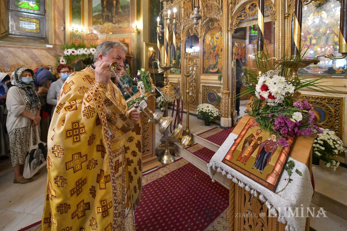 Sărbătorirea Mucenicului Ciprian la Biserica Zlătari din Capitală 154021