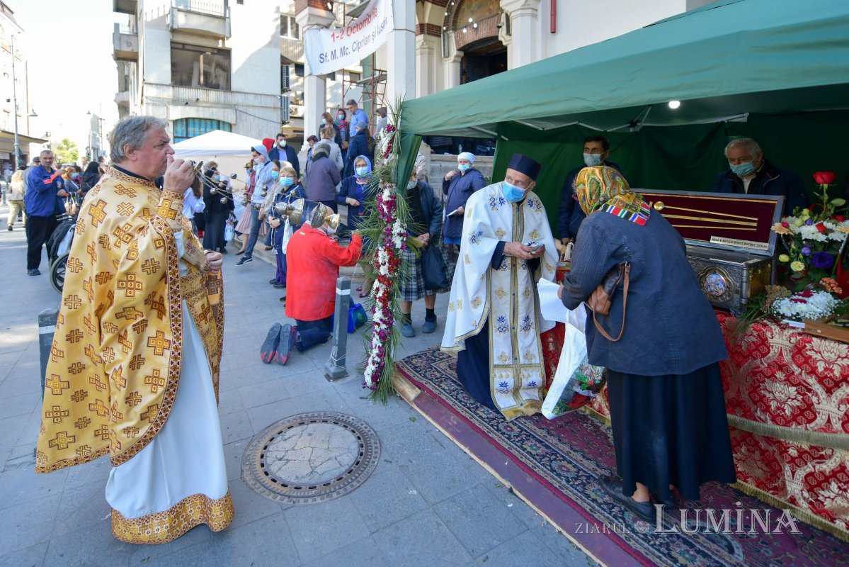 Sărbătorirea Mucenicului Ciprian la Biserica Zlătari din Capitală 154023