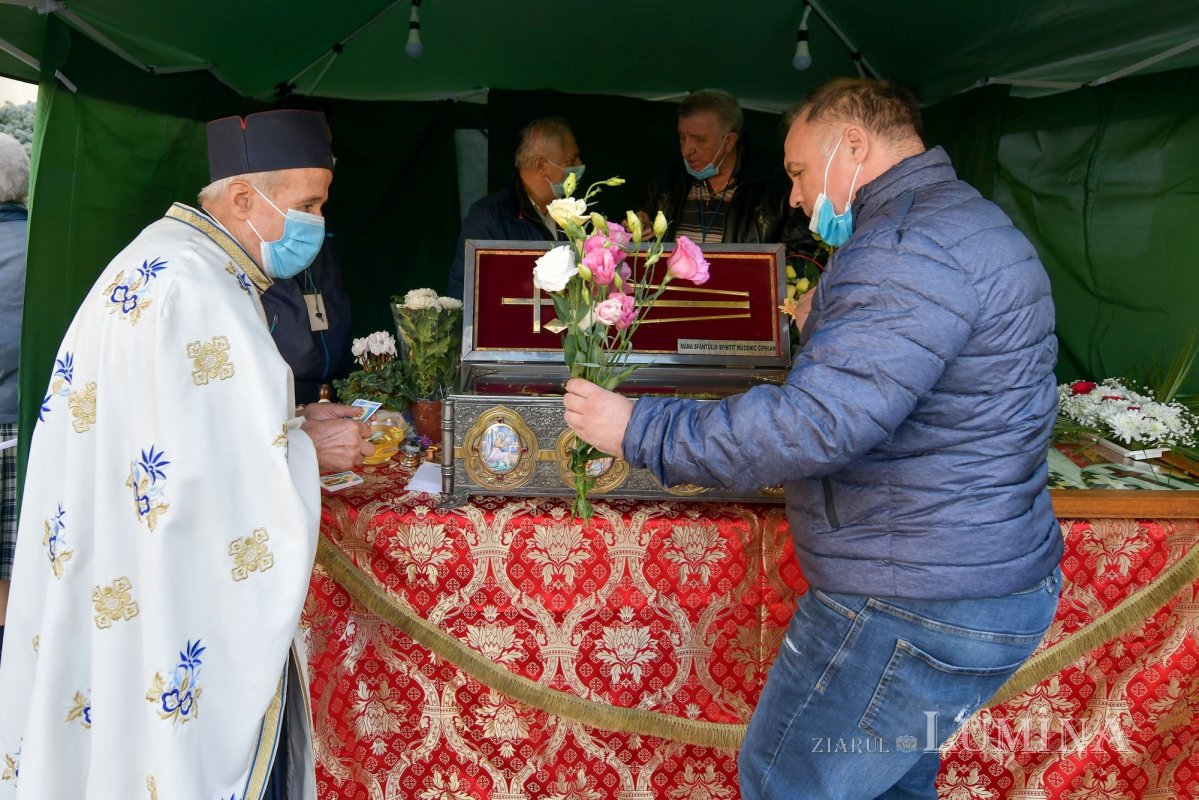 Sărbătorirea Mucenicului Ciprian la Biserica Zlătari din Capitală 154024