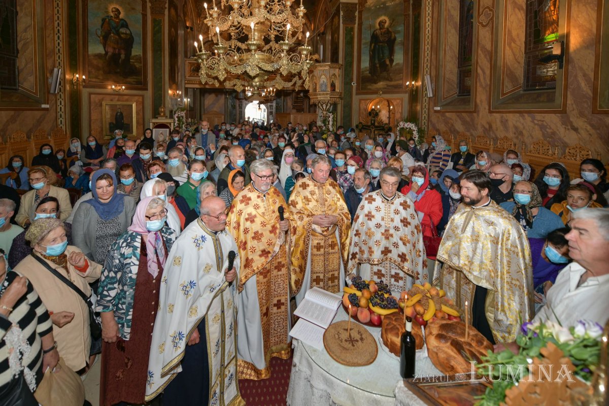 Sărbătorirea Mucenicului Ciprian la Biserica Zlătari din Capitală 154026