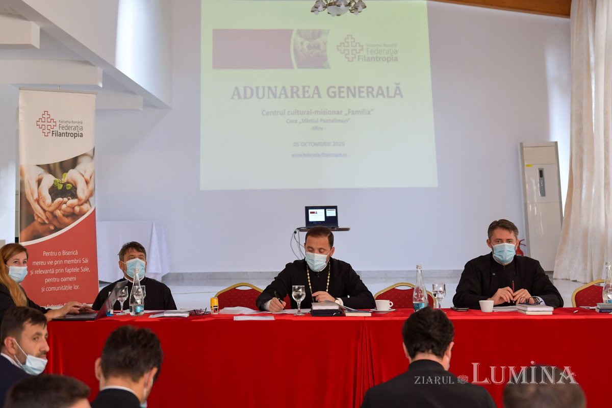 Adunarea Generală a Federaţiei Filantropia a Patriarhiei Române 154148