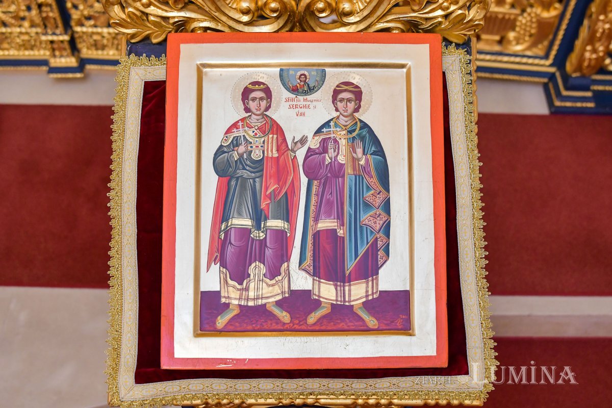 Mucenicii Serghie şi Vah, cinstiţi în biserica din incinta Palatului Cotroceni 154332