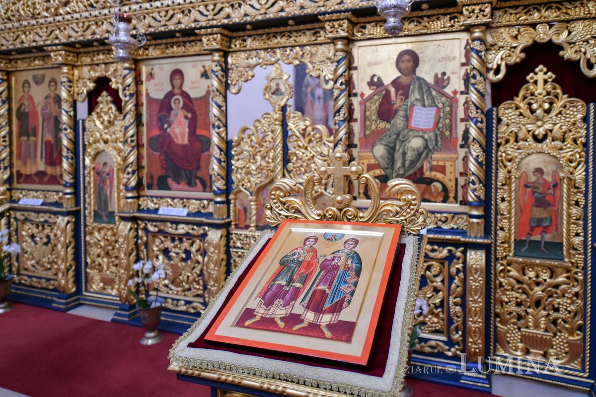 Mucenicii Serghie şi Vah, cinstiţi în biserica din incinta Palatului Cotroceni 154342