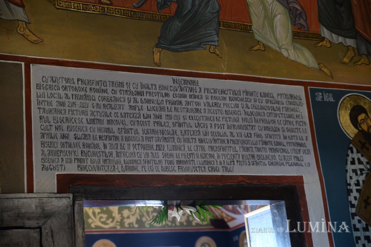 Veșmântul harului pentru o biserică înnoită din județul Ilfov 154543