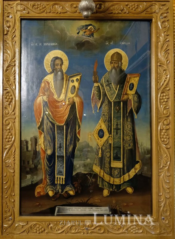 Veșmânt al Muceniței Filofteia la Biserica Oborul Vechi din Capitală 155309